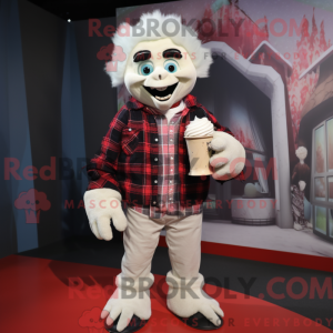 Mascot character of a Cream...