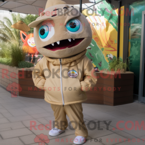 Maskottchen-Charakter eines...