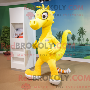 Mascot karakter van een...