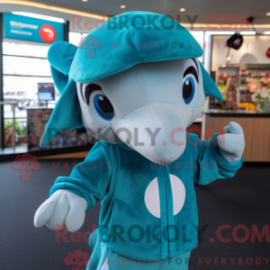 Postava maskota Teal...