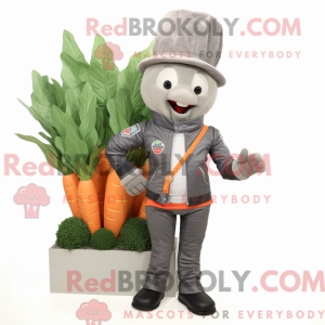 Mascot character of a Gray...