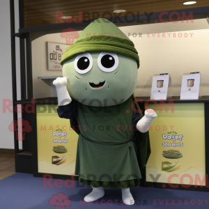 Mascot karakter van een...