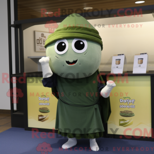 Personagem de máscara de um...