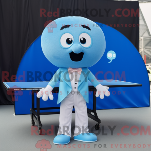 Mascottefiguur van een...