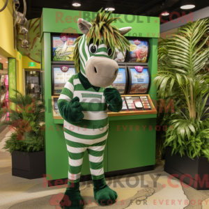 Mascottefiguur van een...