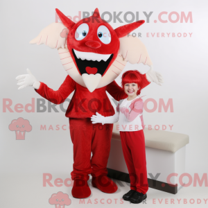 Mascot character of a Red...