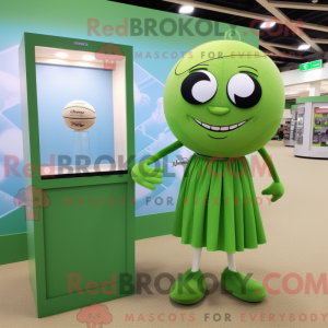 Mascot character of a Olive...