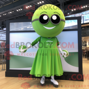 Mascot character of a Olive...