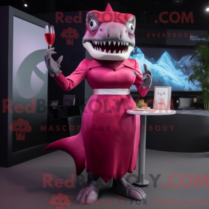 Mascot character of a...
