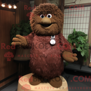 Mascottefiguur van een...