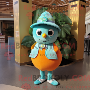 Maskot-karakter af en...