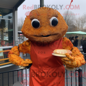 Mascot karakter van een...