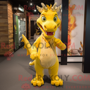 Mascot character of a...
