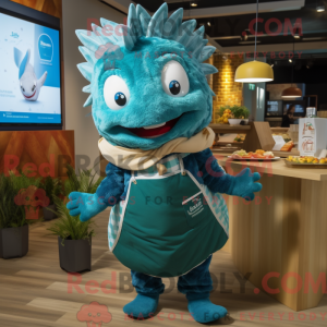 Figura de máscara de Teal...