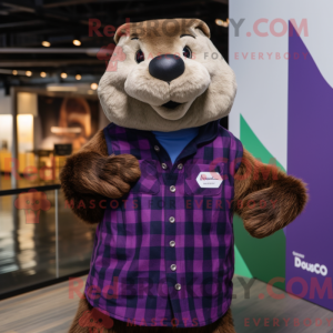 Mascot karakter van een...