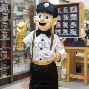 Mascot character of a Gold...