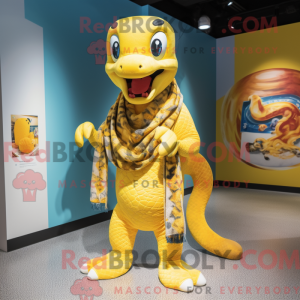 Mascottekarakter van een...