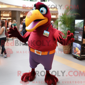 Mascot character of a...