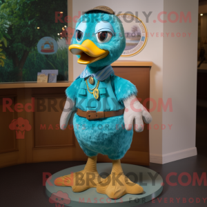 Mascot character of a...