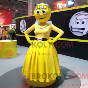 Mascot character of a Lemon...