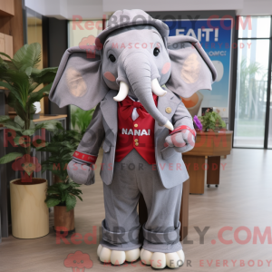 Mascot character of a...