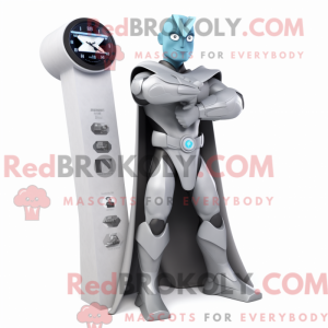Mascot character of a Gray...