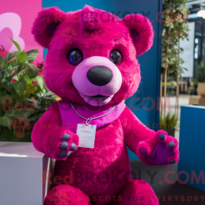 Mascottekarakter van een...