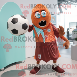 Mascottefiguur van een...