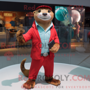 Mascot karakter van een...
