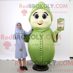 Mascot character of a Olive...