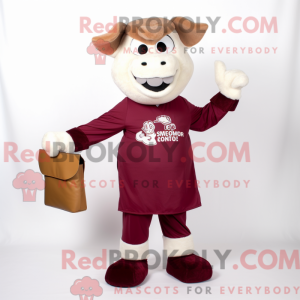 Maskot karakter af en...