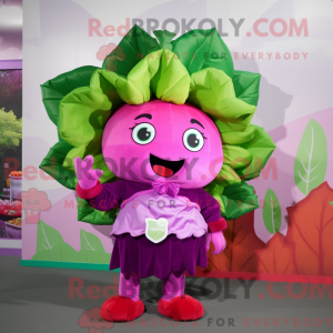 Maskot karaktär av en...