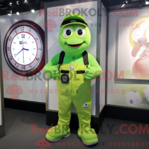 Mascottefiguur van een...