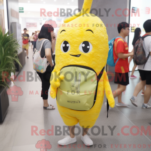 Mascot character of a Lemon...