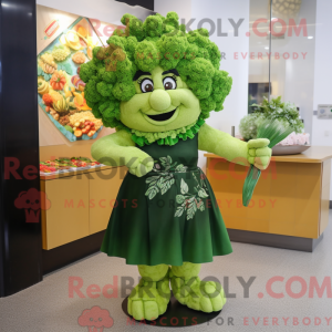 Maskot karakter af en...