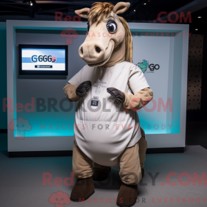 Personnage mascotte d un...