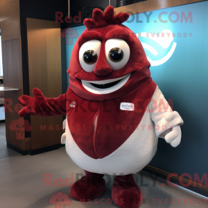 Mascot karakter van een...