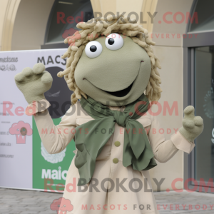 Maskotkarakter af en Tan...