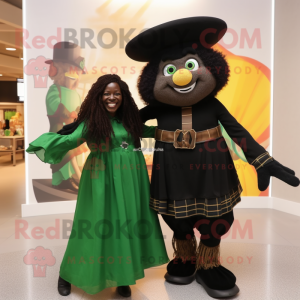 Black Leprechaun mascotte...