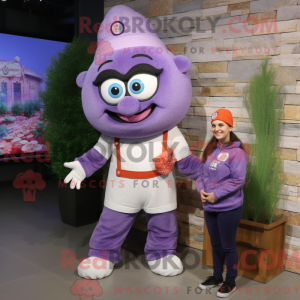 Maskot karakter af en...