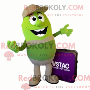 Mascot character of a Olive...