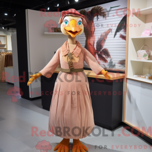 Mascot character of a Peach...