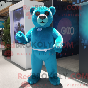 Personagem de máscara de um...