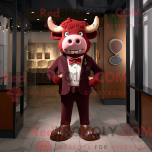 Personagem de máscara de um...