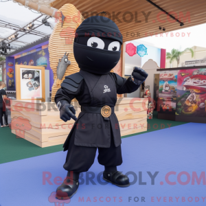 Mascot character of a Black...