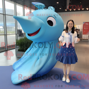 Mascot character of a Sky...
