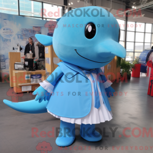 Mascot character of a Sky...