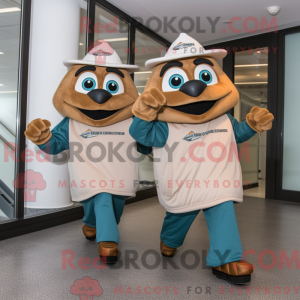 Mascot karakter van een...