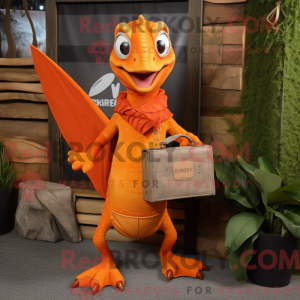 Mascot character of a...