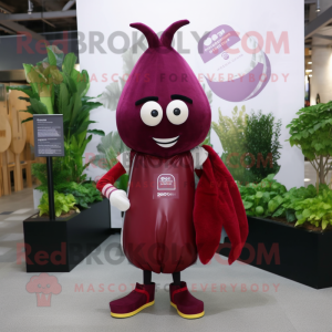 Postava maskota Maroon Beet...